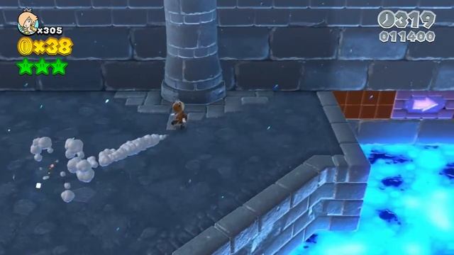 Super Mario 3D World: World Mushroom-7 - Broken Blue Bully Belt (Rosalina) смотреть онлайн