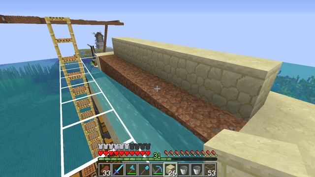 Easy Sugar Cane Farm [AUTO] Minecraft 1.15.2+ #8 смотреть онлайн