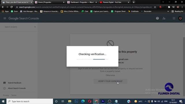 Search Console Website Ownership Verification | WordPress | HTML meta code смотреть онлайн