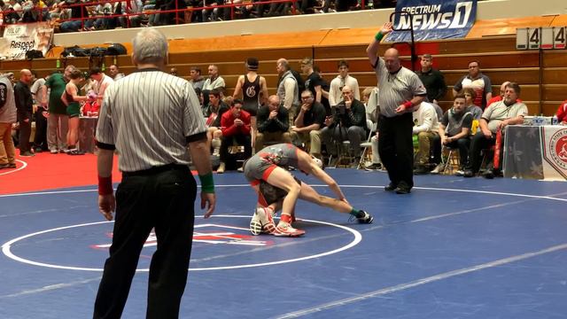 113 lbs State SF D1 Duals Peyton Fenton, Elyria vs Kaden Jett, Brecksville смотреть онлайн