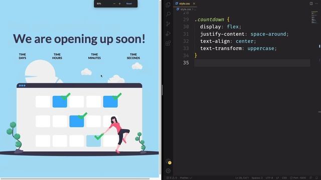 ?Easy Countdown Timer | Vanilla JavaScript⏱️ смотреть онлайн