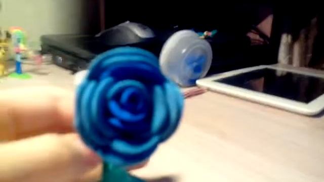 Загадочная и красивая синяя роза смотреть онлайн