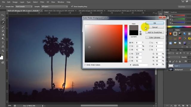 SHAPE & BRUSH Photoshop - 7 смотреть онлайн