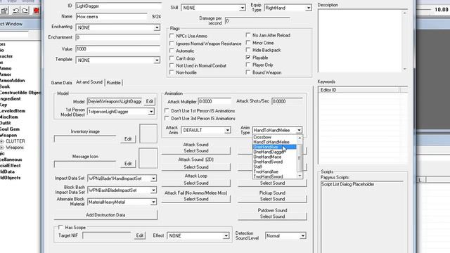 Урок 3. Добавление оружия в Skyrim средствами Creation Kit смотреть онлайн