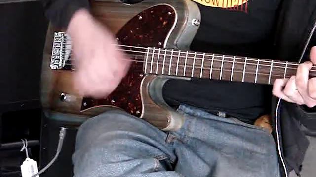 Custom John Rumley Western Baritone Guitar Demo смотреть онлайн