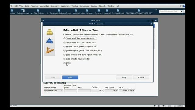 QuickBooks Inventory Activate Single Unit Of Measure смотреть онлайн