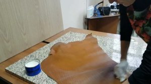 Финишная обработка кожи краст