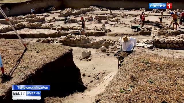 Почему погибла средневековая Фанагория? ("Вести-Кубань", 2 июля 2019 г.) смотреть онлайн