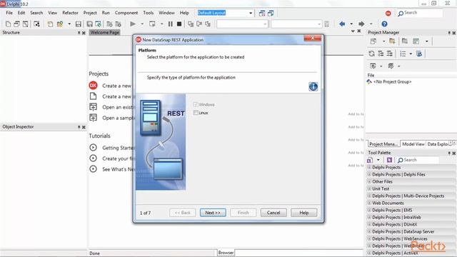 RESTful Services with Delphi : Working with DataSnap Wizard | packtpub.com смотреть онлайн