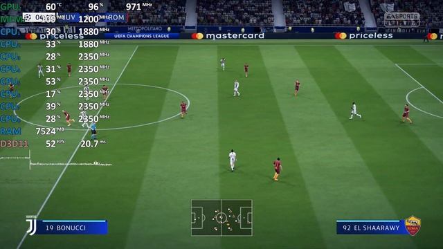 AMD Ryzen 5 3550H Review Vega 8 - FIFA 19 - Gameplay Benchmark смотреть онлайн