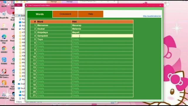 EASIEST CROSSWORD PUZZLE MAKER | TUTORIALS смотреть онлайн