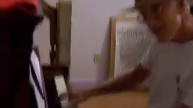 Ragtime jam session; 4 pianists on 3 pianos; "Bohemia Rag" смотреть онлайн
