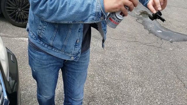 Решили продуть датчик подачи воздуха Lexus LS460 maf sensor дмрв - датчик массового расхода воздуха смотреть онлайн