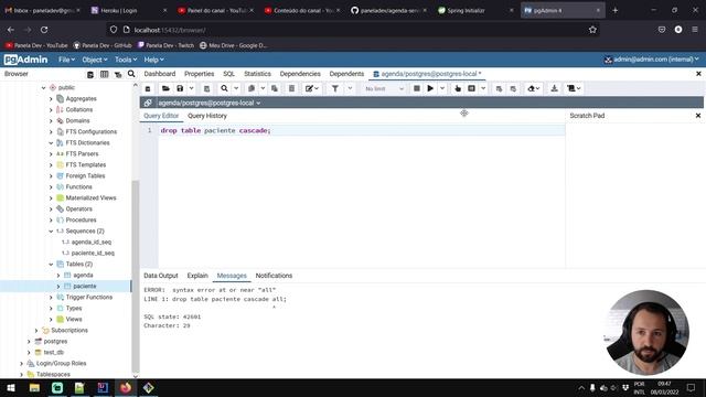 Microserviço em Java - Utilizando Flyway para executar os scripts de banco de dados - PARTE 5 смотреть онлайн