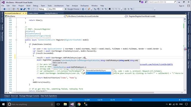 ASP.NET MVC #12 - Add User to Role | FoxLearn смотреть онлайн