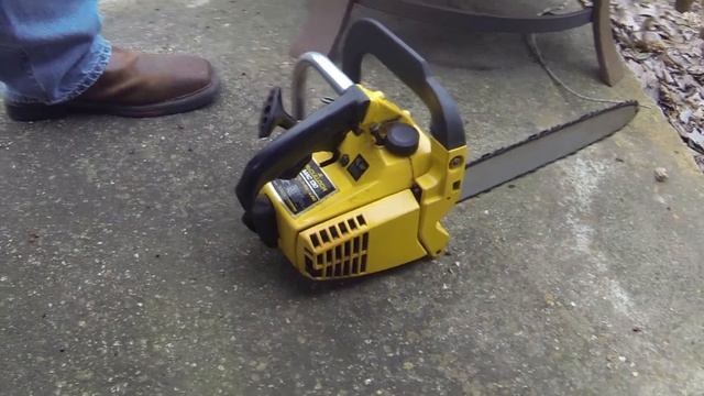 McCulloch MAC 130 Test Cut