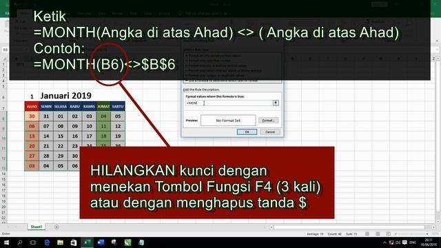 Step by Step Tutorial Cara Membuat Kalender di Excel смотреть онлайн