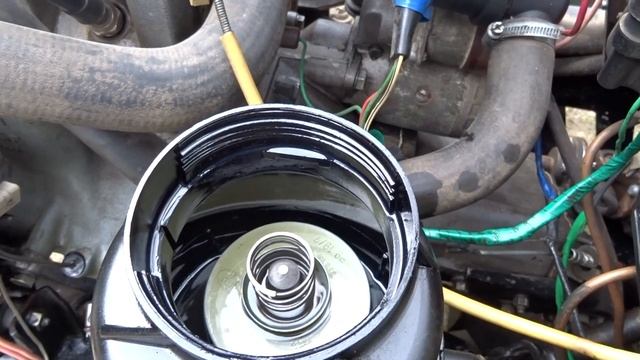 Самодельный трактор.Масляный бачек  и работа гидравлики.