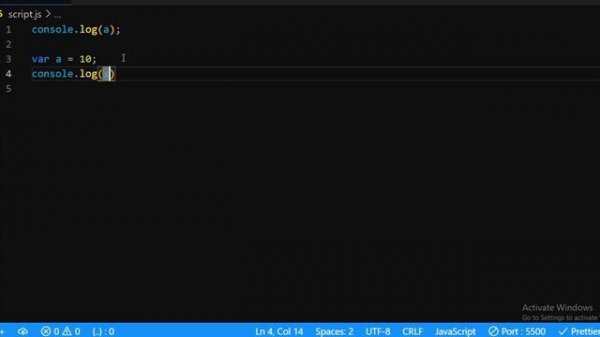 #javascript Undefined vs not defined in JavaScript | Hindi