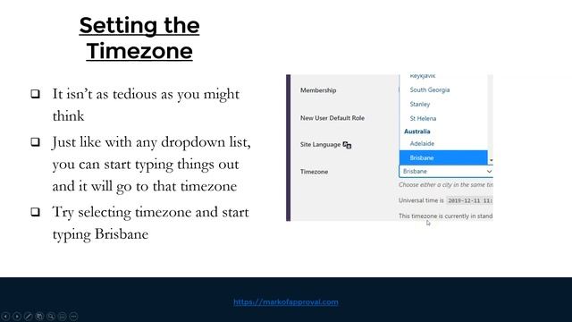 Day 10 Setting the Timezone in WordPress is easier than You Think смотреть онлайн