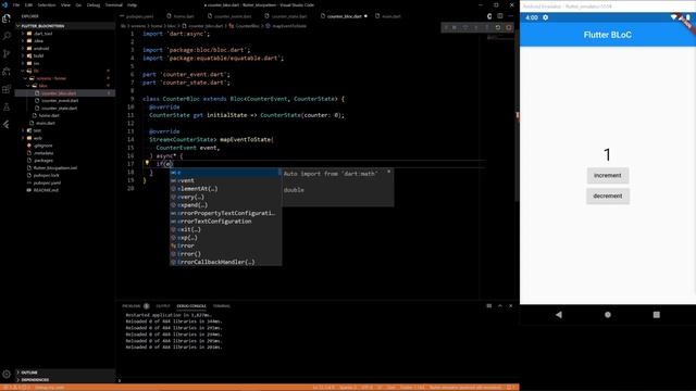 Introduction to Bloc | Flutter Bloc смотреть онлайн