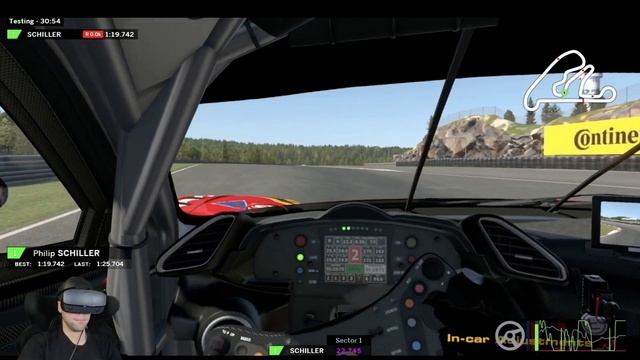 GUIDE - Ferrari GT3 Challenge 1:19.5 LAP @ Rudskogen Motorsenter (Ferrari 488 GT3 EVO 2020) смотреть онлайн