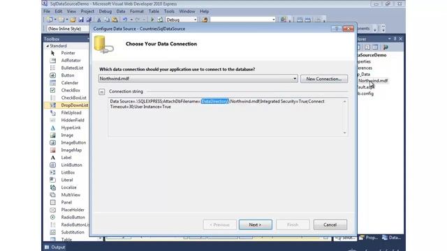 Using the SQL Data Source in ASP.Net (Part-14) смотреть онлайн
