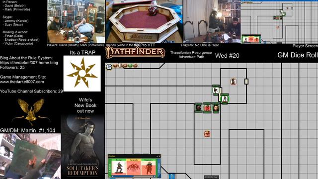 TRAP Wed#020 Lvl1 - Pathfinder 2, Godsmouth Heresy #4 - смотреть онлайн