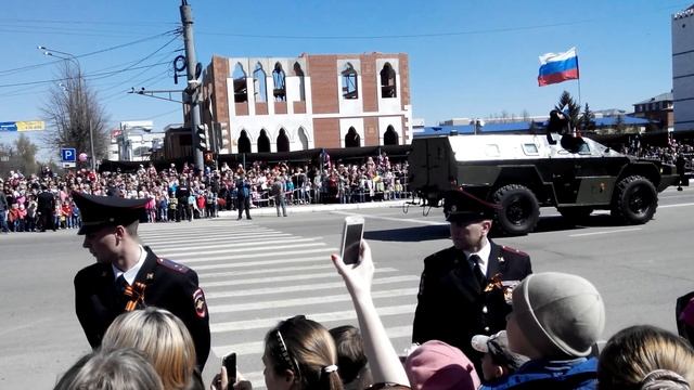 Тополь М Парад 9 мая 2014 Йошкар-Ола смотреть онлайн