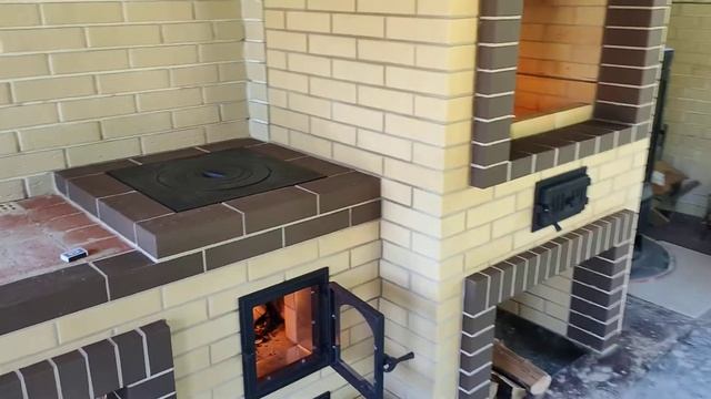 Отзыв печника по проекту "Комплекс барбекю 281" смотреть онлайн