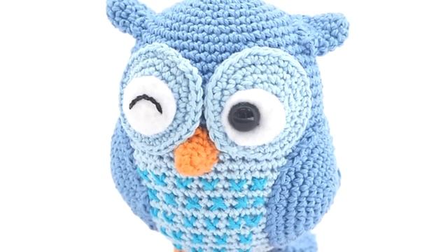 Амигуруми: схема Совы. Игрушки вязаные крючком! Free crochet patterns. Free crochet patterns. смотреть онлайн