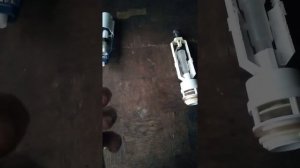 Сливной механизм в бачок,сливная арматура кнопочная, клапан выпуска, часть-1