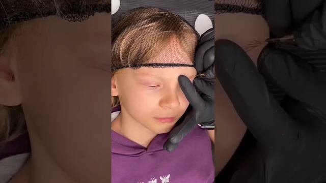 Новые Брови для маленькой принцессы ? новое Преображение ❤️ смотреть онлайн