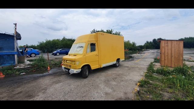 Mersedes Benz 308D T1. Покраска своими руками смотреть онлайн