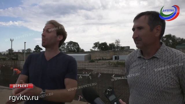 В Дербенте скоро появится большой мультимедийный фонтан смотреть онлайн