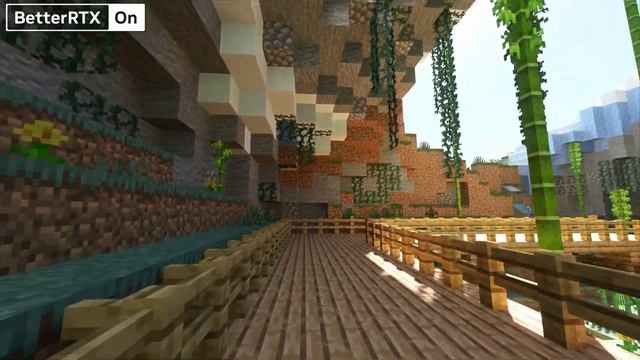 Minecraft BetterRTX MOD is BETTER than Java shaders! смотреть онлайн