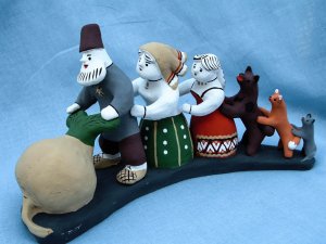 Народные промыслы - Каргопольская игрушка (Часть 2).mp4