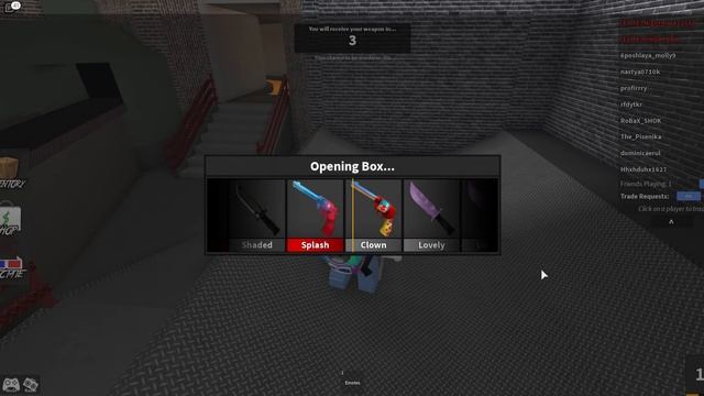 открыл бокс Murder Mystery 2 roblox смотреть онлайн