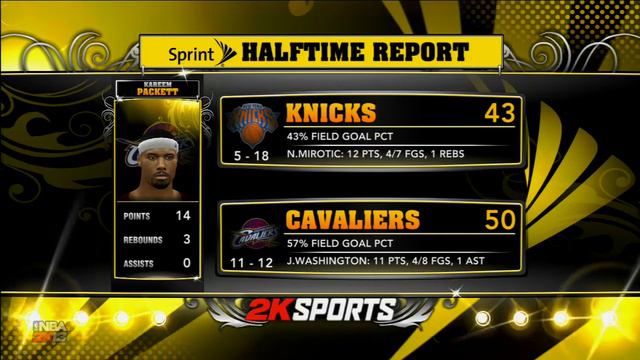 NBA 2k13 Cleveland Cavs Association: 12-18-2014 Cle vs NYK смотреть онлайн