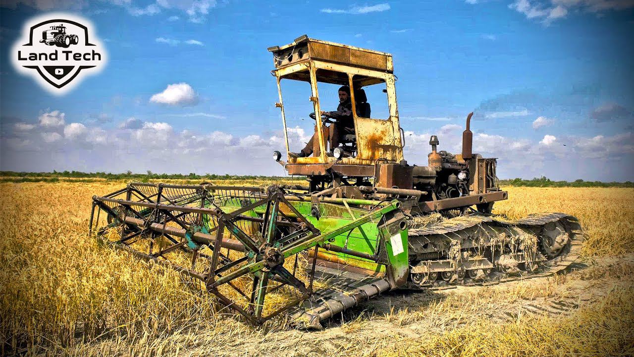 Косилка КПС-5, которая работает как на гусеницах, так и на колесах! смотреть онлайн