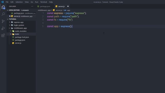 Start Creating Middleware Application - Node Middleware App - 37 смотреть онлайн
