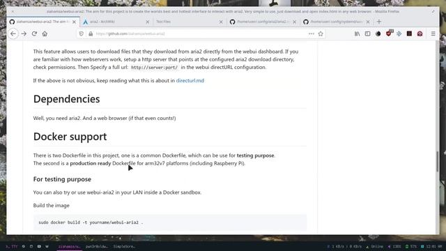 Install WebUI Aria2 di Arch Linux смотреть онлайн