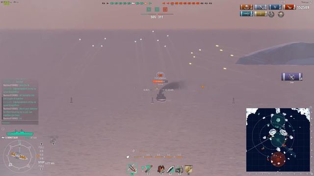 Топовый крейсер Великобритании Minotaur, 330 000 урона! смотреть онлайн