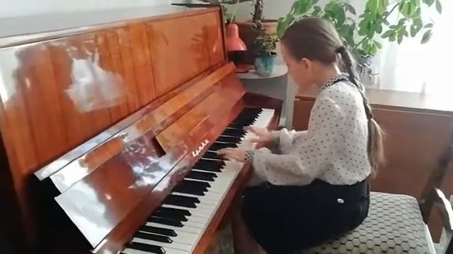 Клюева Яна Д. Б. Кабалевский - Воинственный танец смотреть онлайн