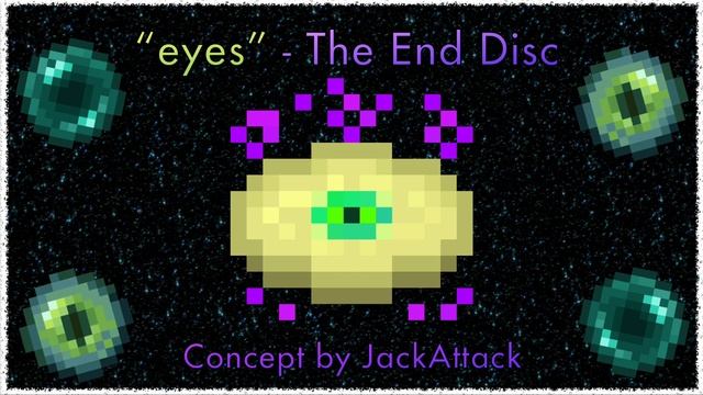 Minecraft - “eyes” (End Music Disc Concept) смотреть онлайн
