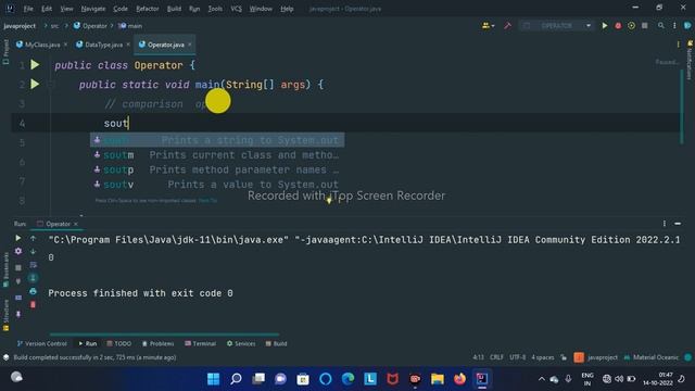 Operator in java || #5 смотреть онлайн