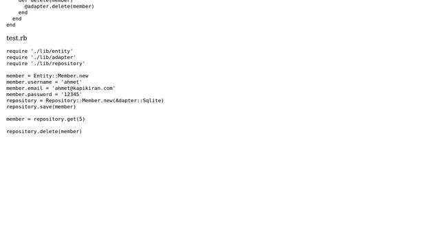 Code Review: Ruby Repository Pattern смотреть онлайн