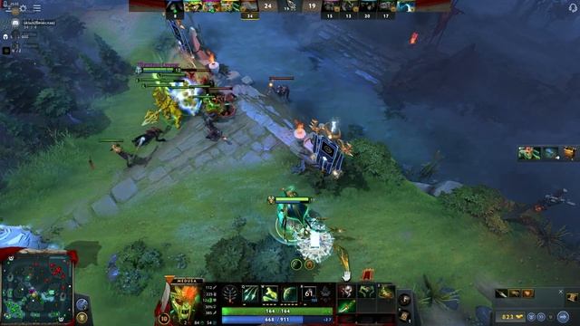 Испытание всех героев Dota 2. Этап 7-10. MEDUSA смотреть онлайн