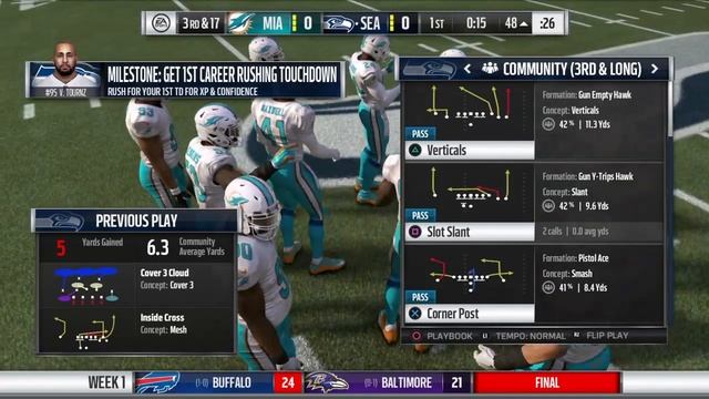 MADDEN NFL17 - CHARACTER CREATION & FIRST GAME смотреть онлайн