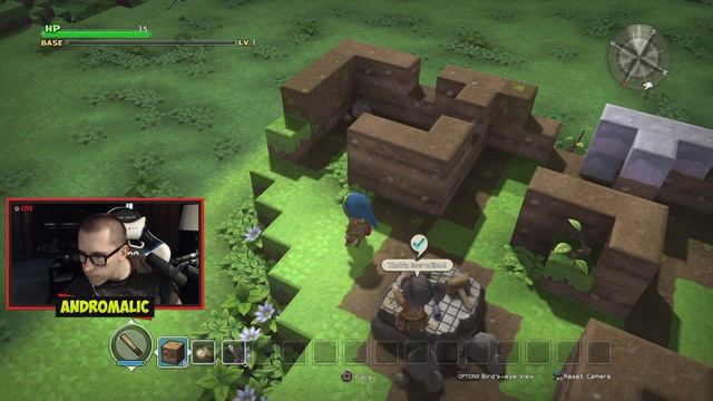 Прохождение Dragon Quest Builders (PS4 Pro) Часть 1